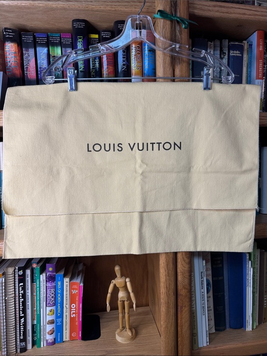 Louis Vuitton Handbags - Louis Vuitton Pale Yellow Branded Dust Cover for Bag